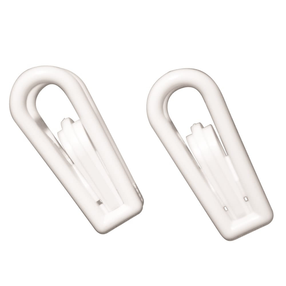 GuestSupply US | Plastic Replacement Clip, White